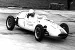 Carroll Smith racing his Cooper Formula Junior